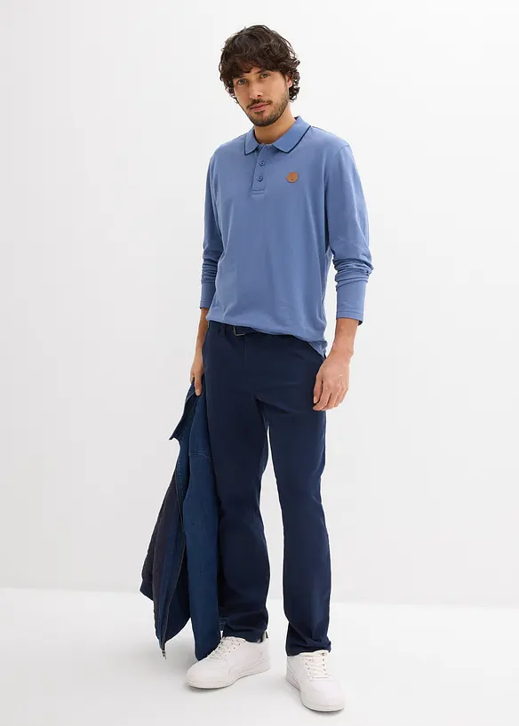 L&aring;ng&auml;rmad pik&eacute;tr&ouml;ja i ekologisk bomull, bonprix