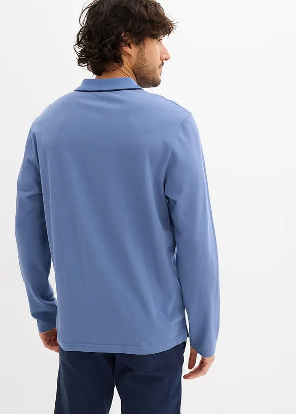 L&aring;ng&auml;rmad pik&eacute;tr&ouml;ja i ekologisk bomull, bonprix