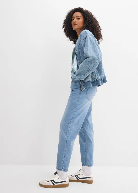 Mom-jeans High Waist, cropped, bonprix