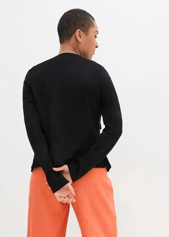 Jerseykavaj av viskosmix, bonprix