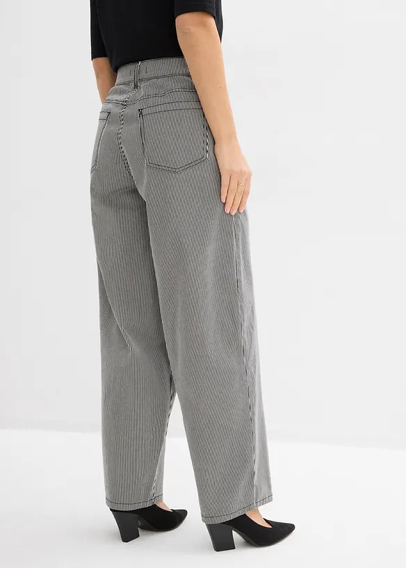 Ballongformad byxa med r&auml;nder, bonprix