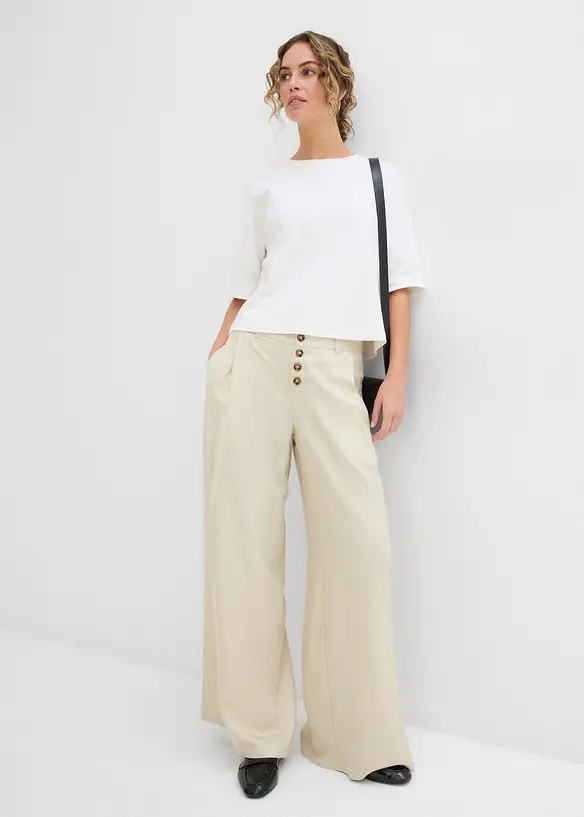 T-shirt i ren ekologisk bomull, bonprix