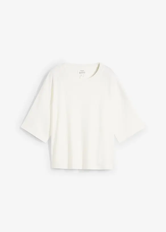 T-shirt i ren ekologisk bomull, bonprix