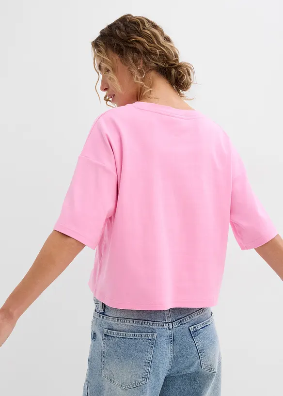 T-shirt i ren ekologisk bomull, bonprix