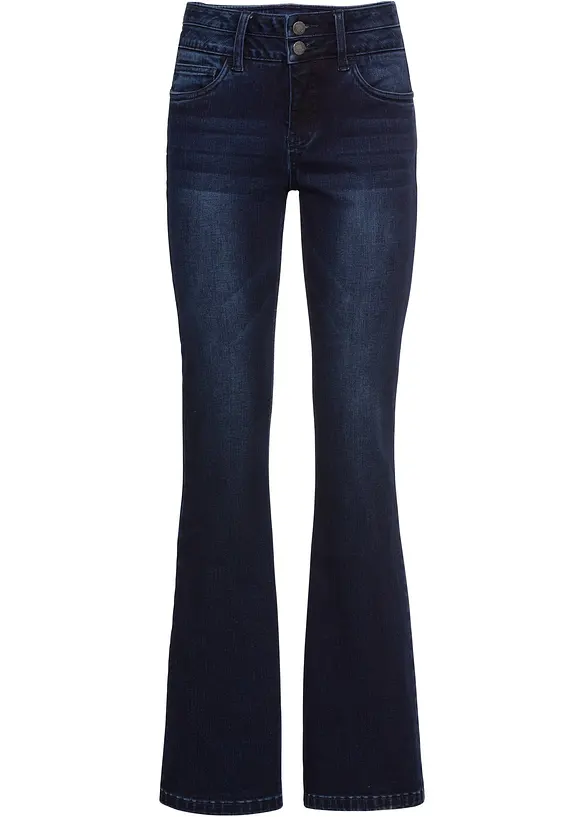 Bootcut Jeans High Waist, Shaping Ultra Soft, bonprix