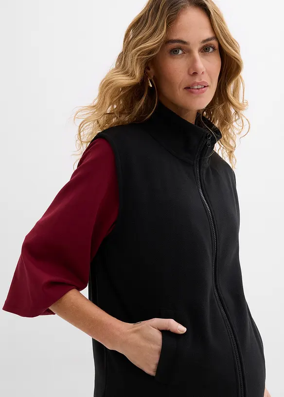 Mammav&auml;st med babyficka av fleece, bonprix