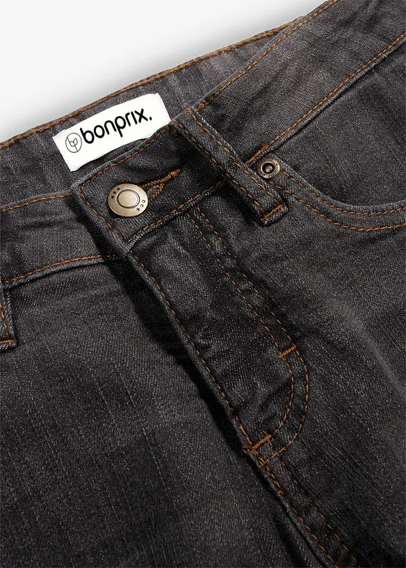Bootcut jeans Mid Waist, Stretch, bonprix