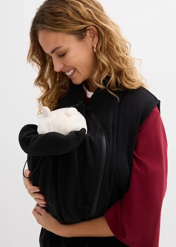 Mammav&auml;st med babyficka av fleece, bonprix