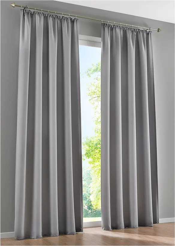 M&ouml;rkl&auml;ggande gardin, finns i flera storlekar (1 styck), bonprix