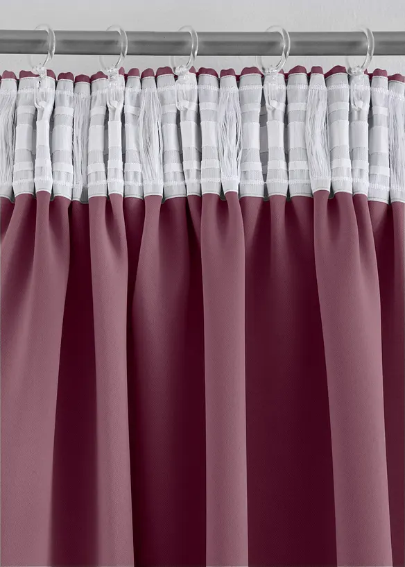 M&ouml;rkl&auml;ggande gardin, finns i flera storlekar (1 styck), bonprix