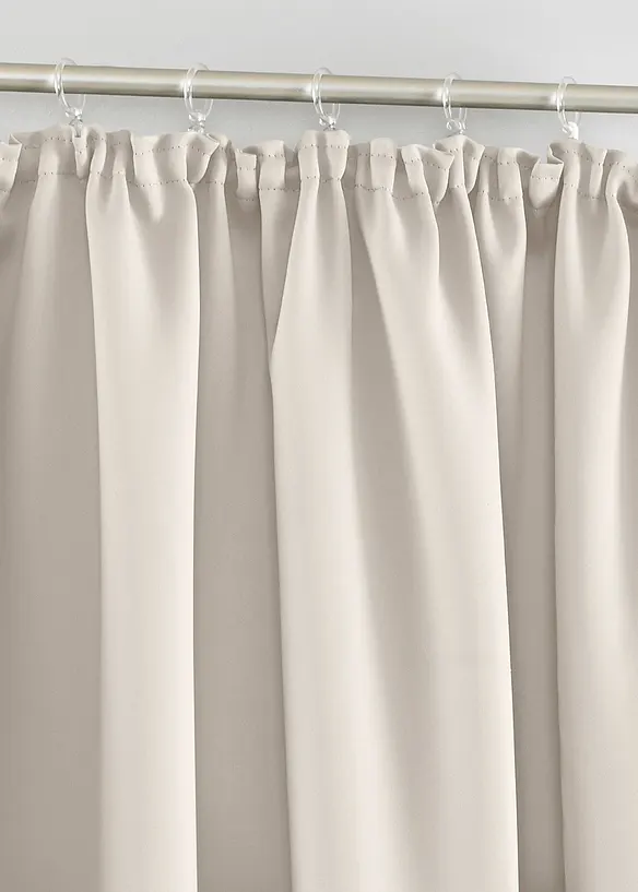 M&ouml;rkl&auml;ggande gardin, finns i flera storlekar (1 styck), bonprix