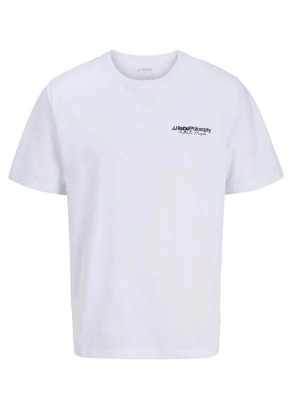 T-shirt fr&aring;n JJ REBEL, av bomull, Loose Fit, JJ REBEL