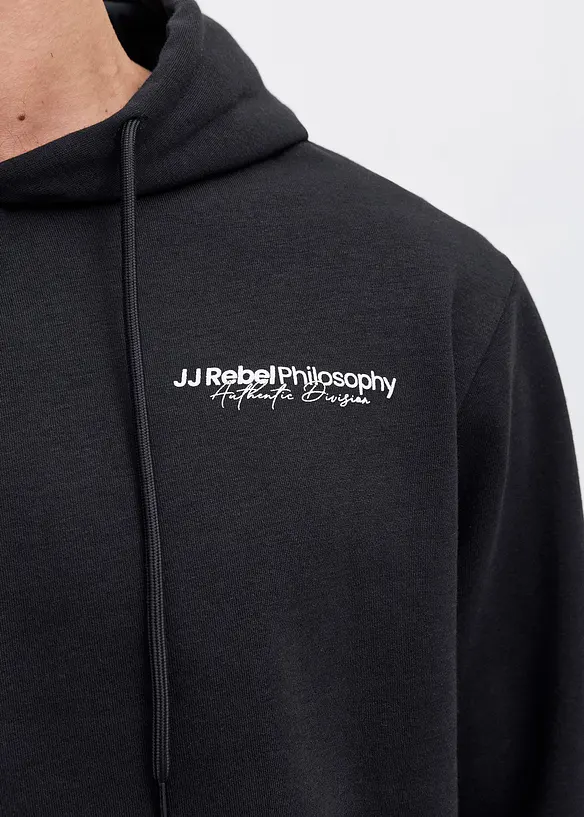 Sweatshirt med huva fr&aring;n JJ REBEL, JJ REBEL