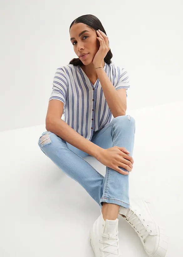 Skinny Jeans Mid Waist, Stretch, bonprix