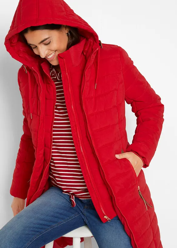 T&auml;ckkappa med 2-i-1-look, bonprix