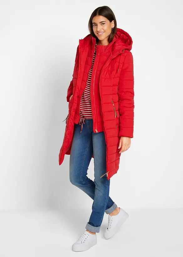 T&auml;ckkappa med 2-i-1-look, bonprix