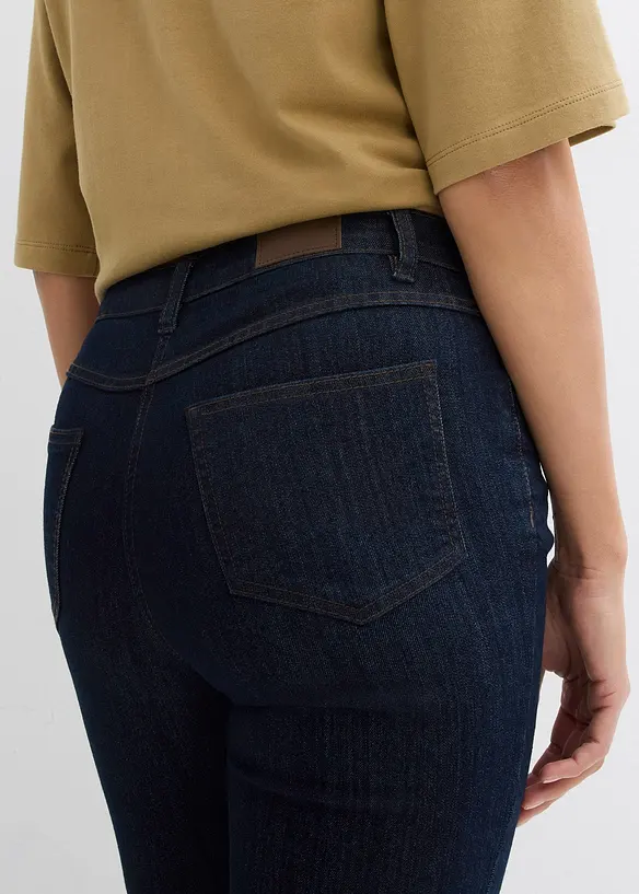 Bootcut Jeans Mid Waist, Stretch, bonprix