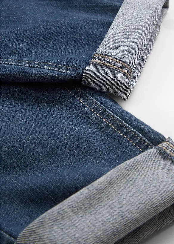 Stretchjeggings med bred bekv&auml;m h&ouml;g midja, bonprix