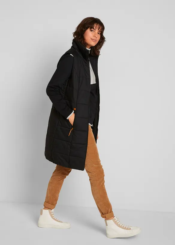 L&aring;ng v&auml;st med st&aring;krage, bonprix