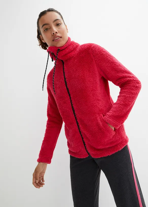 Jacka i teddyfleece, bonprix