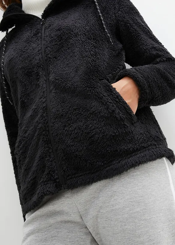 Jacka i teddyfleece, bonprix