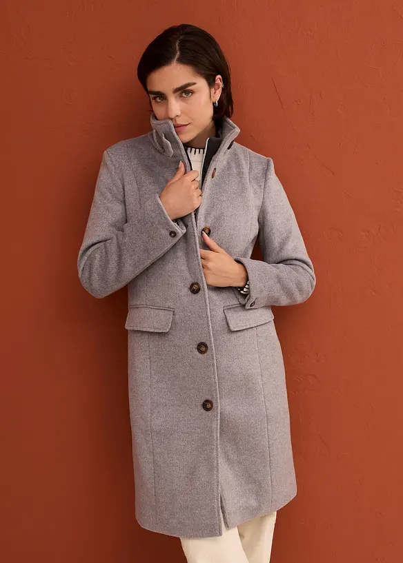 Vinterkappa med 2-i-1-look, bonprix