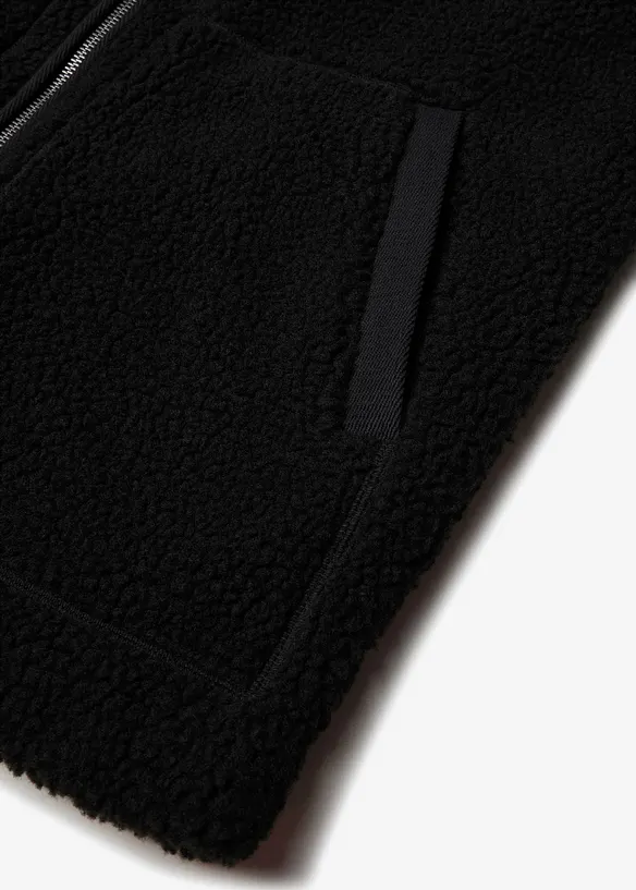 Jacka i teddyfleece, bonprix