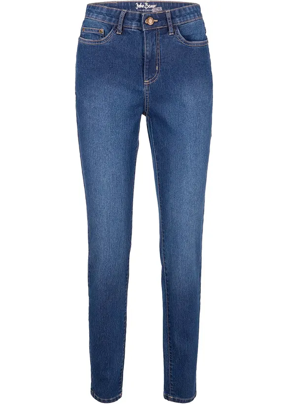 Skinny Jeans Mid Waist, Stretch, bonprix