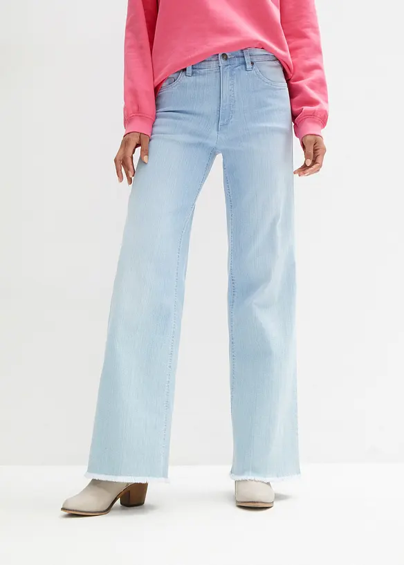 Wide Leg Jeans High Waist, bonprix