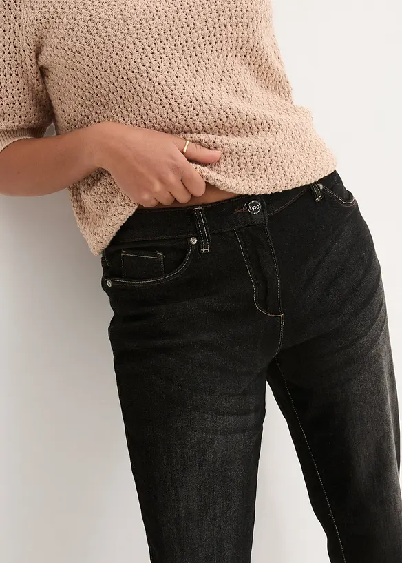 Boyfriend Jeans Mid Waist, Stretch, bonprix
