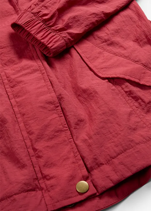 Tunn parkas med huva, bonprix