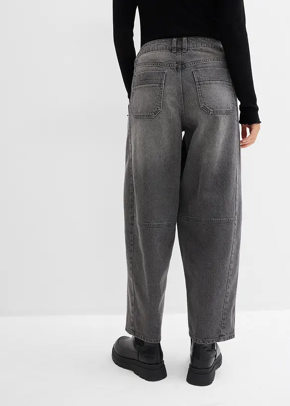 Ballon Jeans Mid Waist, bonprix