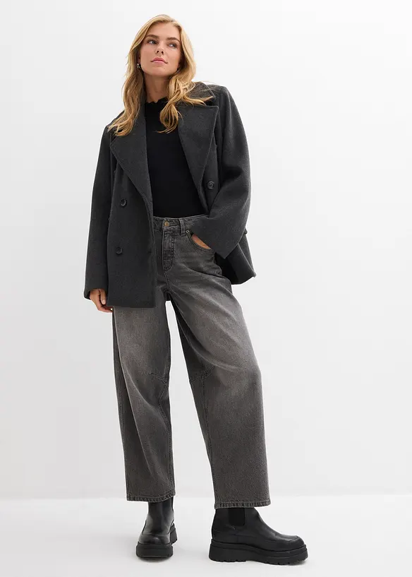 Ballon Jeans Mid Waist, bonprix