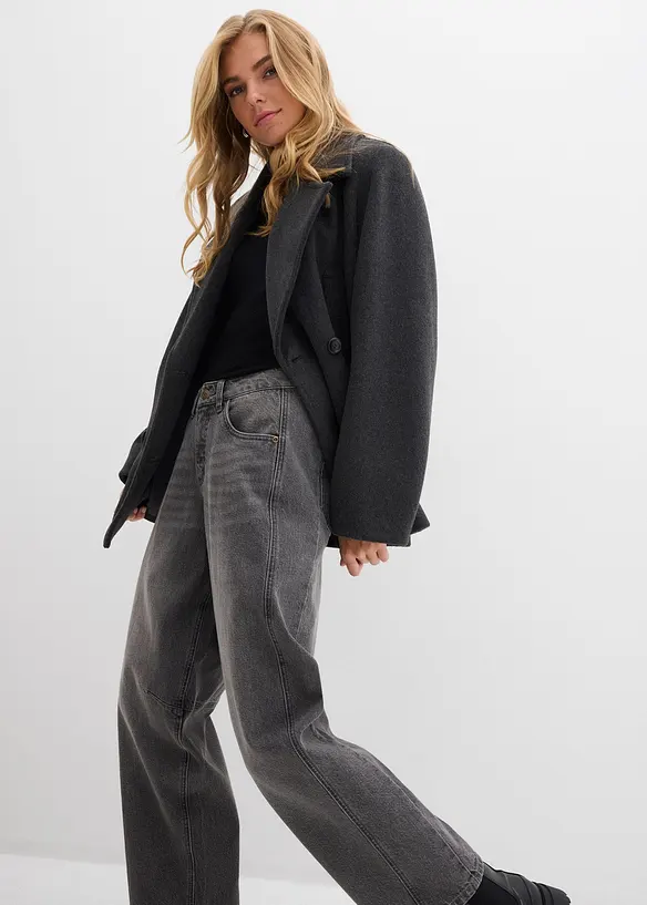 Ballon Jeans Mid Waist, bonprix