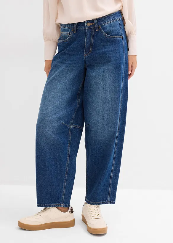 Ballon Jeans Mid Waist, bonprix