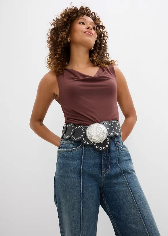 Straight jeans i Loose Fit med High Waist, bonprix