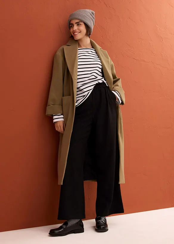 Kappa med yllelook, bonprix