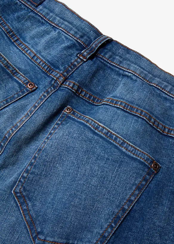 Jeans Wide Leg Mid Waist, bonprix