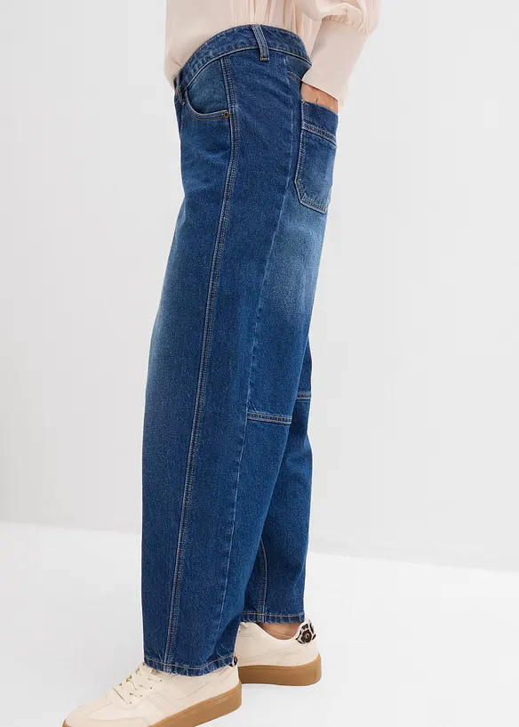 Ballon Jeans Mid Waist, bonprix