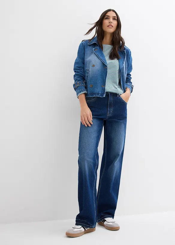 Wide Leg Jeans, High Waist, bonprix