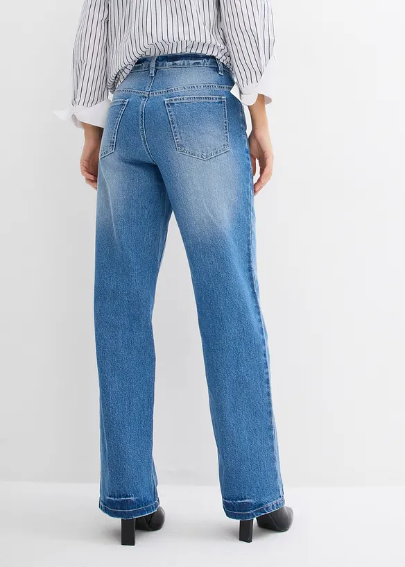 Wide Leg Jeans, High Waist, bonprix
