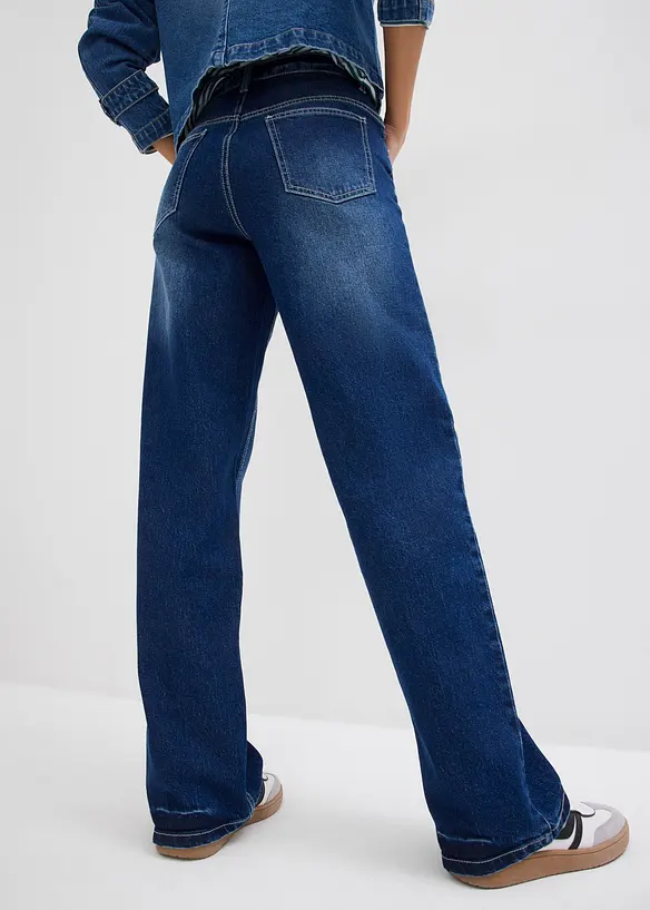 Wide Leg Jeans, High Waist, bonprix