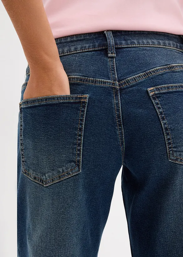 Barrel-jeans, Mid Waist, bonprix