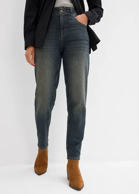 Mom-jeans High Waist, bonprix