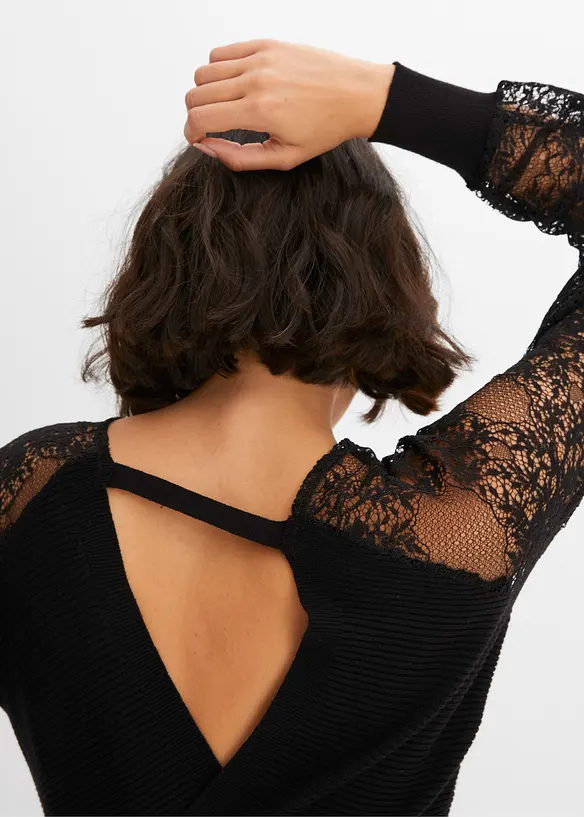 Tr&ouml;ja med spets, bonprix