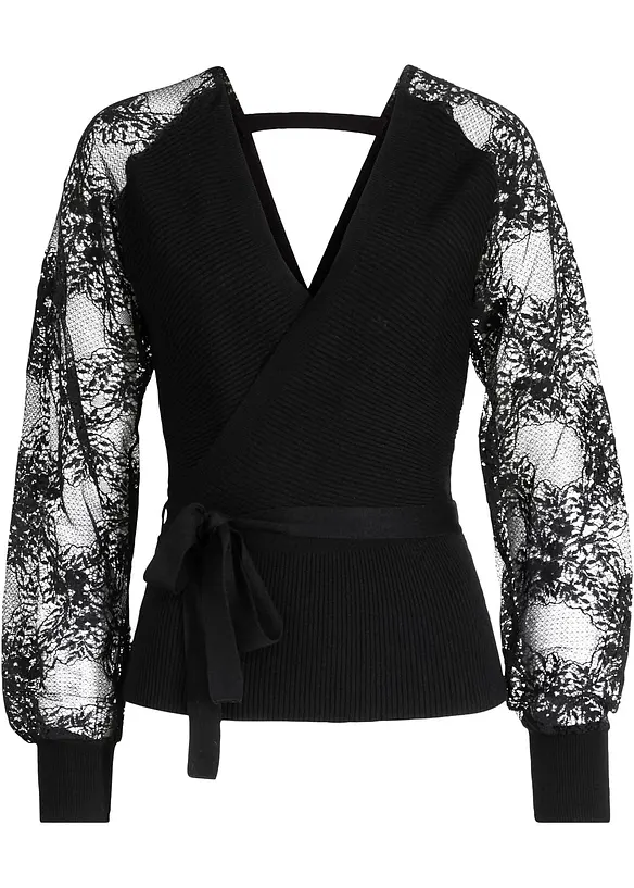 Tr&ouml;ja med spets, bonprix