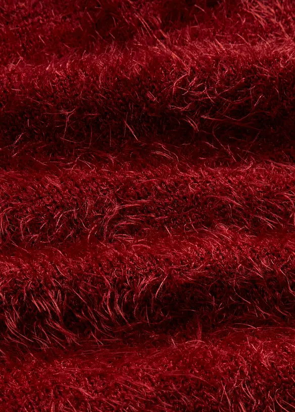 Tr&ouml;ja med mysigt fj&auml;dergarn, bonprix