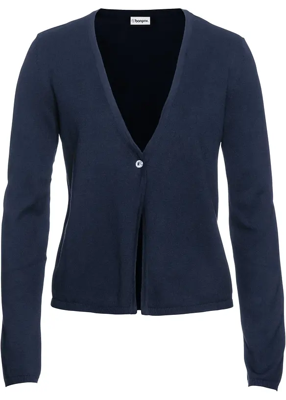 Finstickad cardigan, bonprix