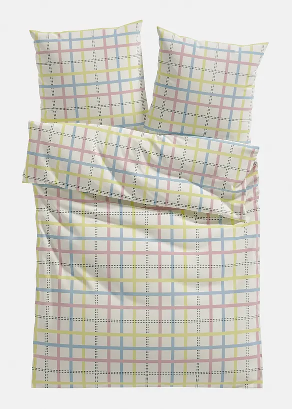 P&aring;slakanset med rutm&ouml;nster, bonprix