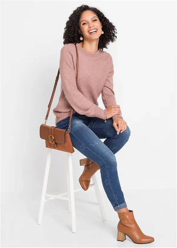 Tr&ouml;ja med ballong&auml;rmar, bonprix